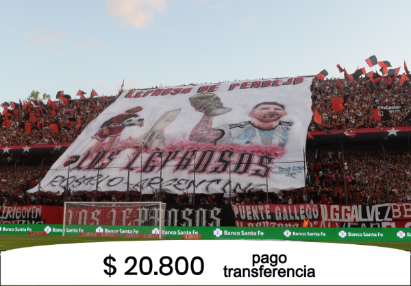Producto - Rompecabezas 20 piezas - Newell's - Los Leprosos Messi
