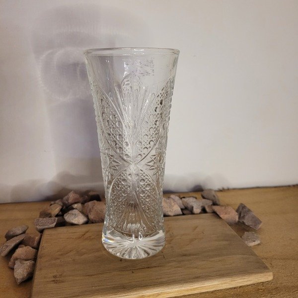 Producto - FLORERO VIDRIO LABRADO