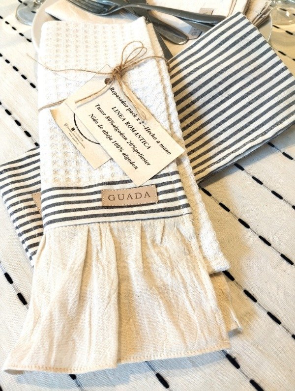 Producto - REPASADOR ROMANTICO X 2  -VARIOS COLORES