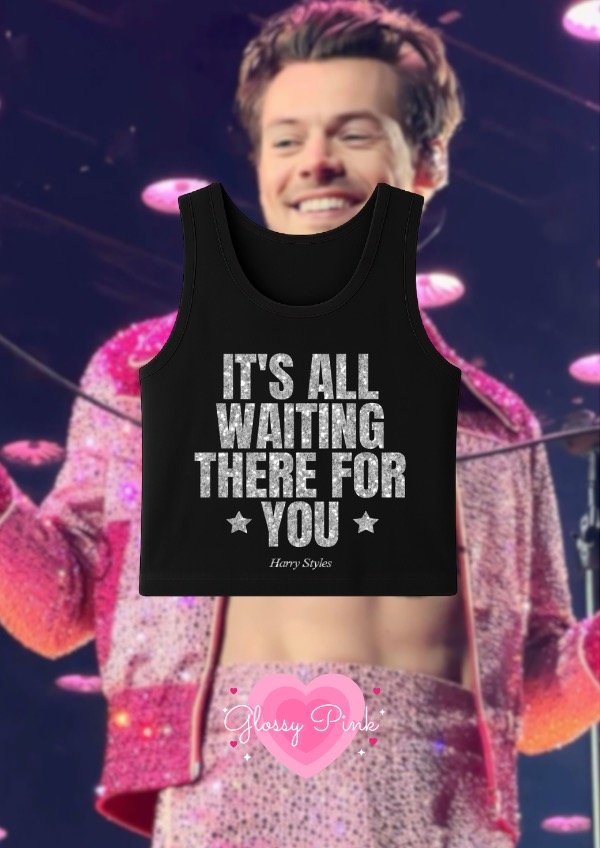Producto - Tank Top Its All Waiting There For You - VINILO TEXTIL GLITTER