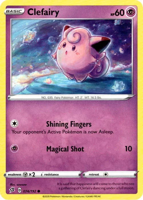 Producto - Clefairy - 74/192 - Rebel Clash