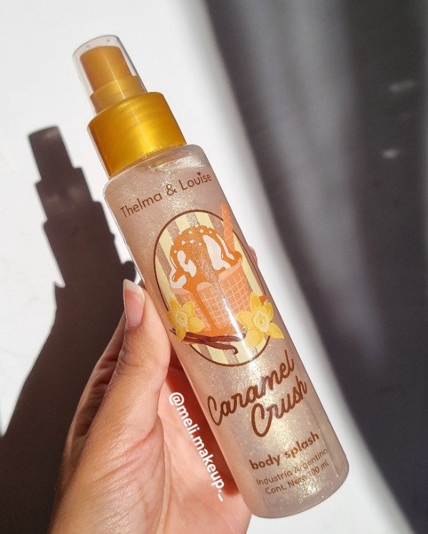 Producto - Body Splash Caramelo con Glitter TYL - 1