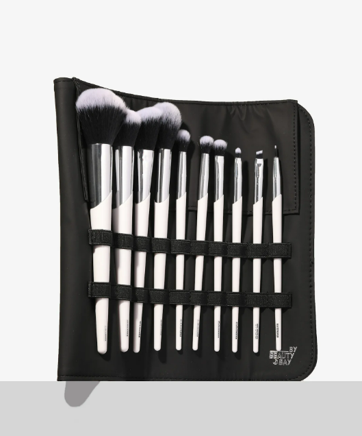 Producto - BEAUTY BAY - Set 10 Brochas Para Rostro y Ojos
