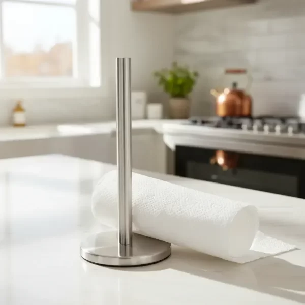 Producto - Porta Rollo Acero 15x32,5 Cm Inoxidable Plateado