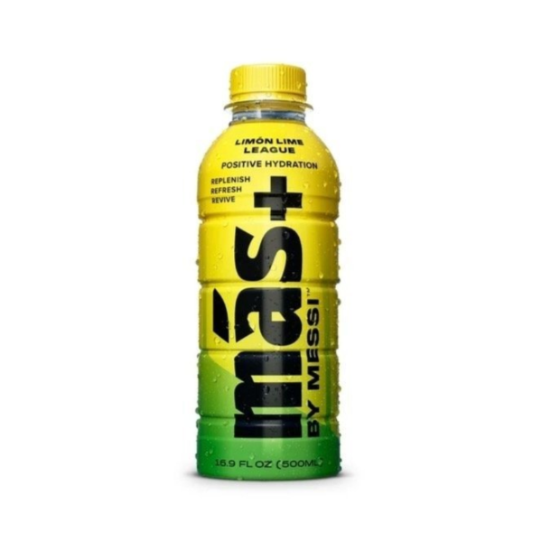 Producto - Más+ By Messi Limon Lime League 500ml
