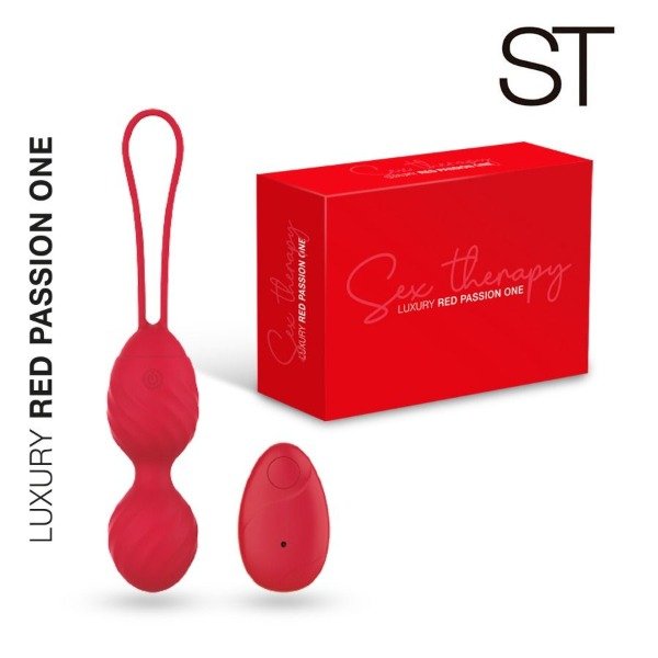 Producto - BOLAS VAGINALES ONE LUXURY RED PASSION - ST