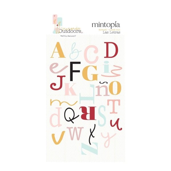 Producto - Troquel Alfabeto Viviendo Outdoors
