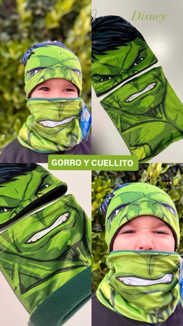 Producto - SET GORRO + CUELLO AVENGERS ( LICENCIA) 5986