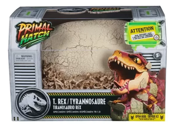 Producto - Dinosaurio T-rex Interactivo Primal Hatch Huevo Nacimiento