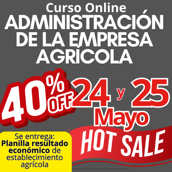 Producto - Curso Online Administración de la empresa agrícola