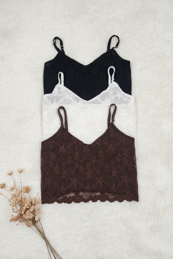 Producto - TOP ENCAJE A046