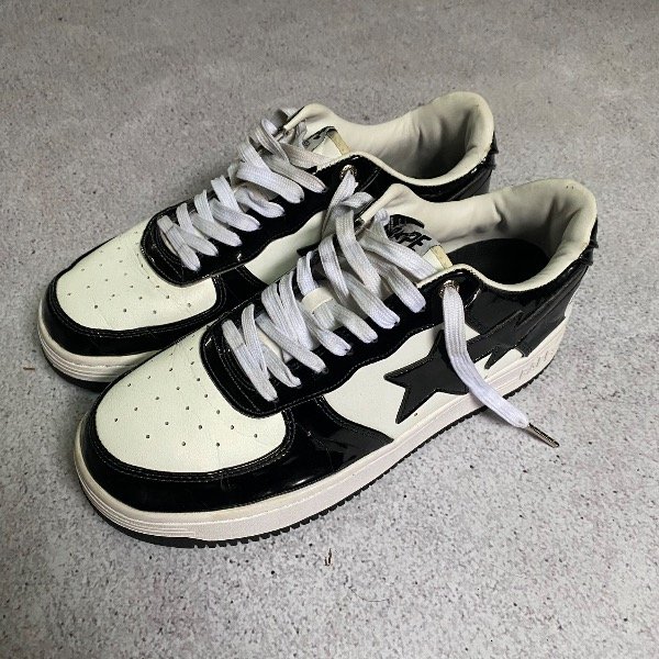 Producto - Bapesta Charol Black and White - 5