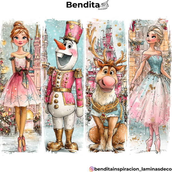 Producto - Bendita Plancha 015 Navidad Mágica