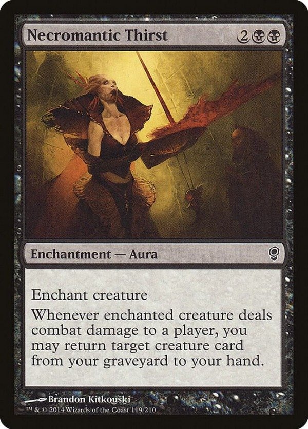 Producto - Necromantic Thirst  Magic: The Gathering Conspiracy