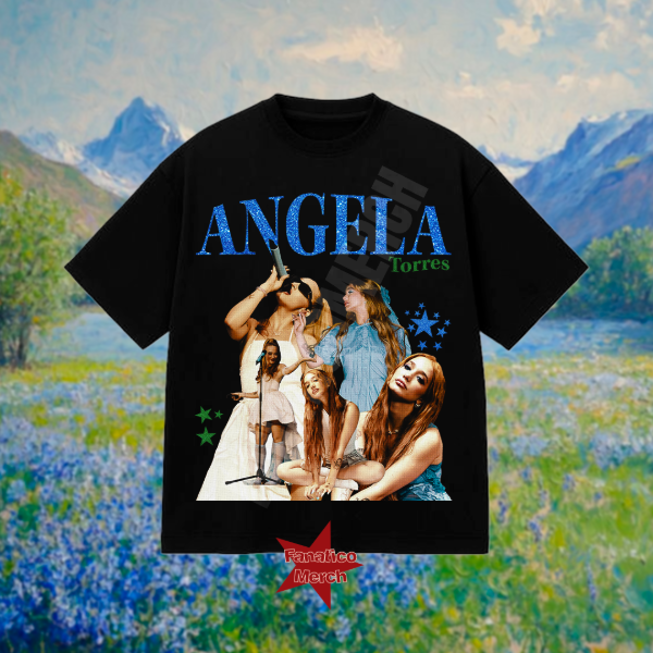 Remerón oversize Angela Torres II (DTF + glitter)