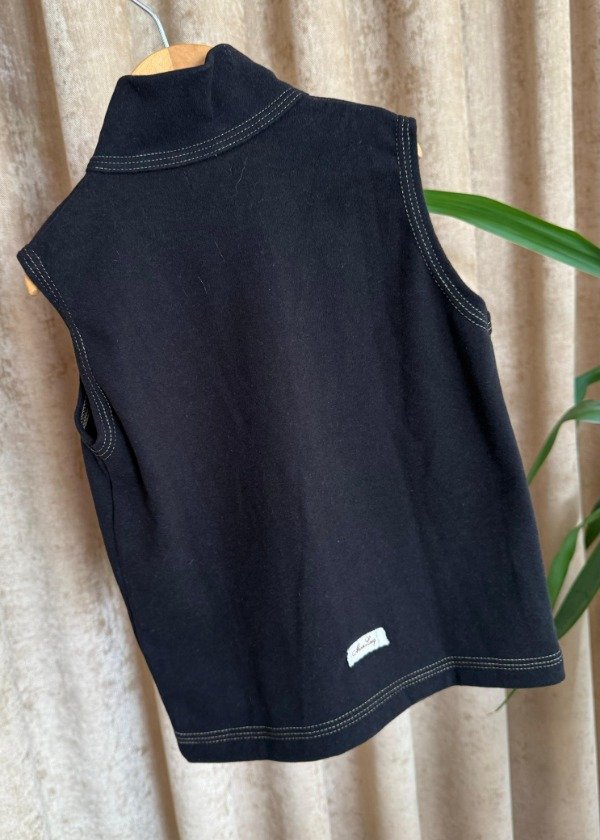 Producto - Chaleco de Micropolar Negro - 2