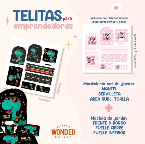 Producto - Telitas - Set Jardin