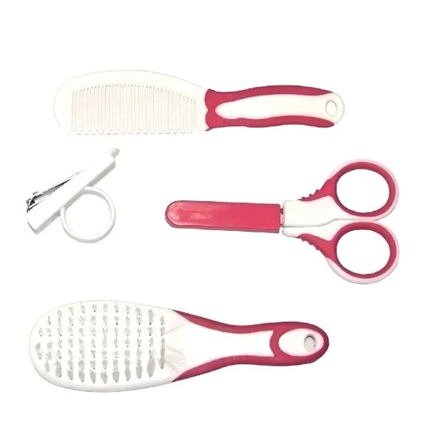 Producto - Set De Cuidado Para Bebes Tijera Alicate Peine Cepillo