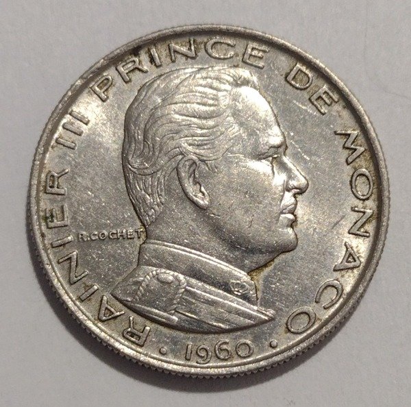 Producto - Mónaco 1 franco 1960 - 0