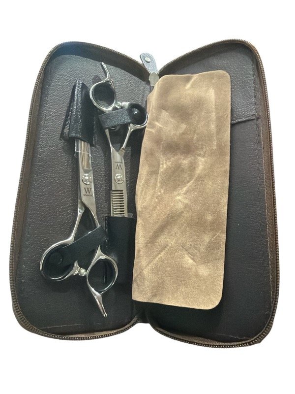 Producto - Estuche wmark tijera de corte y de pulir
