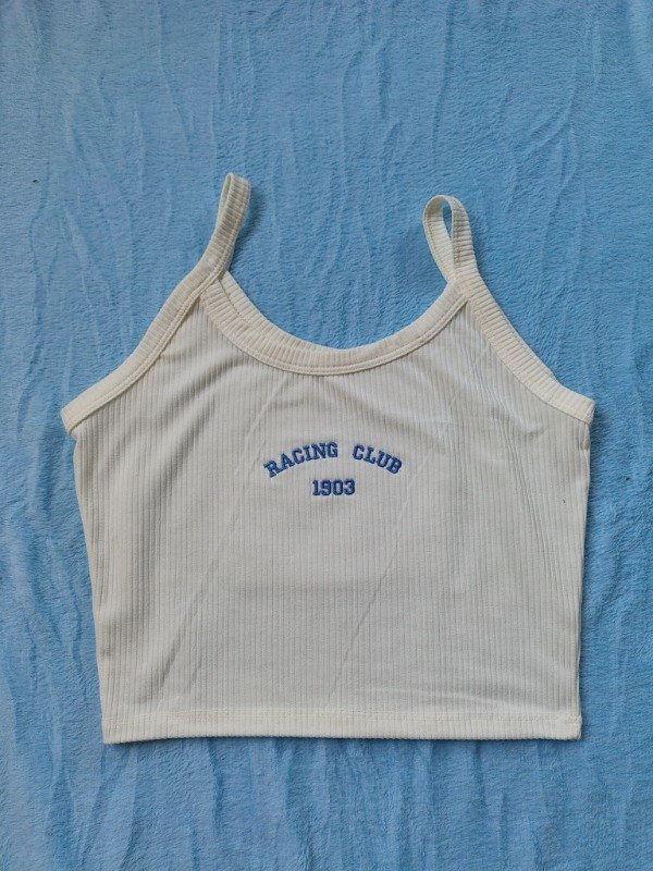 Musculosa tiritas 1903 beige-blanco-negro — imagen 2
