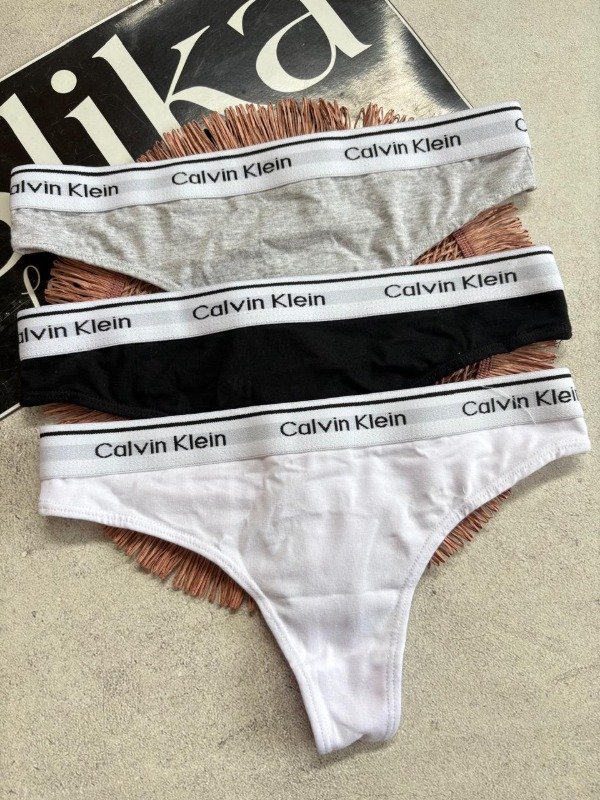 Pack x3 colaless algodon Calvin Klein — imagen 2