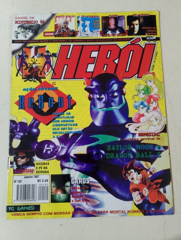 Producto - Herói Gold (Brasil) - Número 102 Janeiro 1997 - Revista