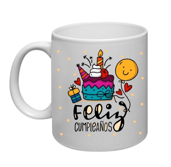 Producto - Taza ceramica Feliz cumpleaños