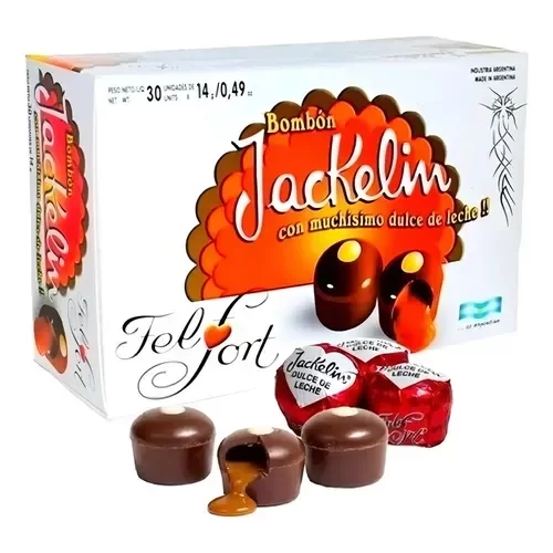 Producto - FelFort Bocadito Jackeline Bombón con Dulce de Leche x 30