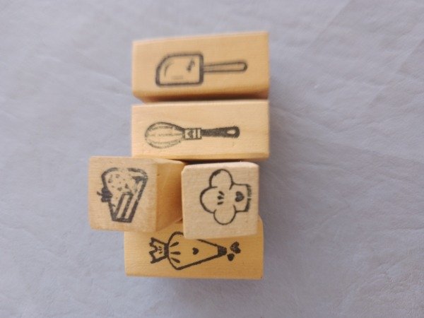Producto - Kit de sellos pastelería. Mini