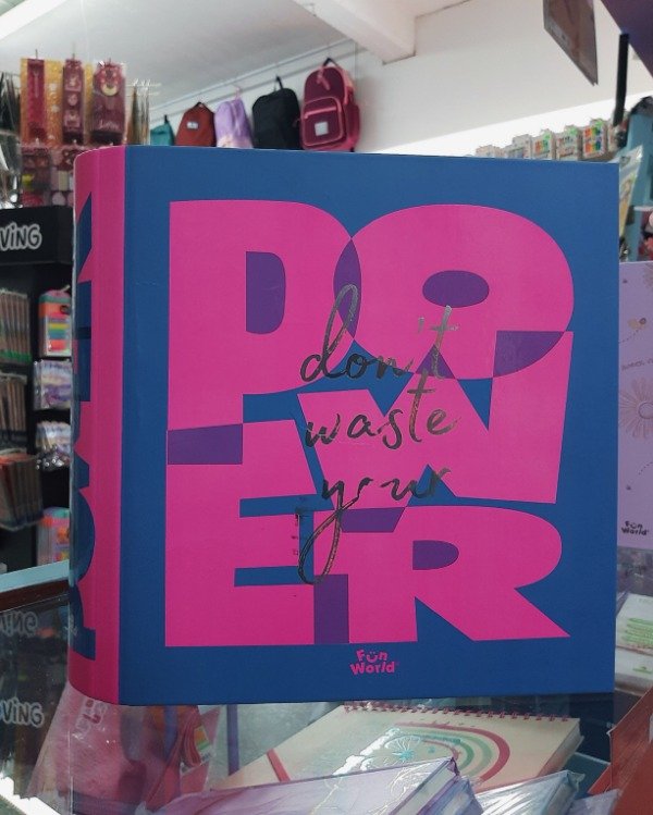 Producto - Carpeta escolar 3x40 Power FW n3