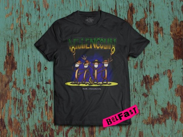 remera millencolin for monkeys