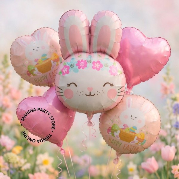 Producto - Set de globos Pascua x 5