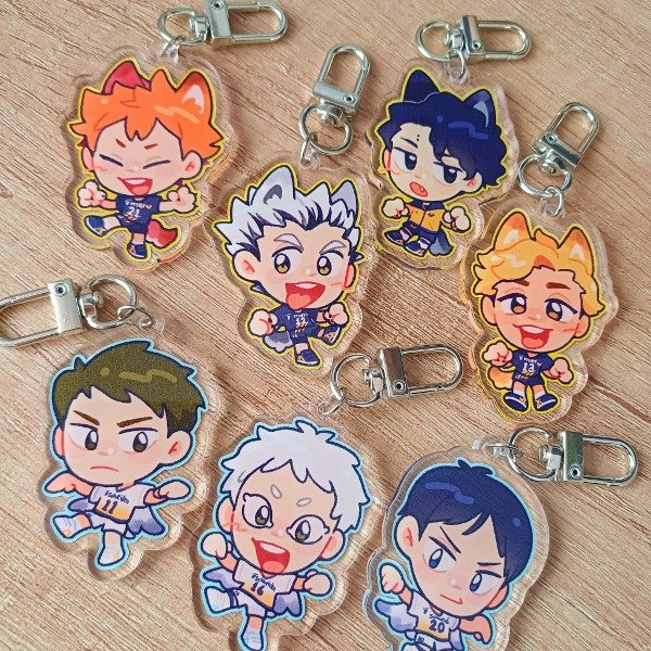 Producto - HAIKYUU [Timeskip] llaveros!