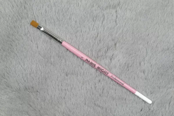 Producto - PINCEL RECTO CHATO PARIS NIGTH N8 ROSA P/GEL