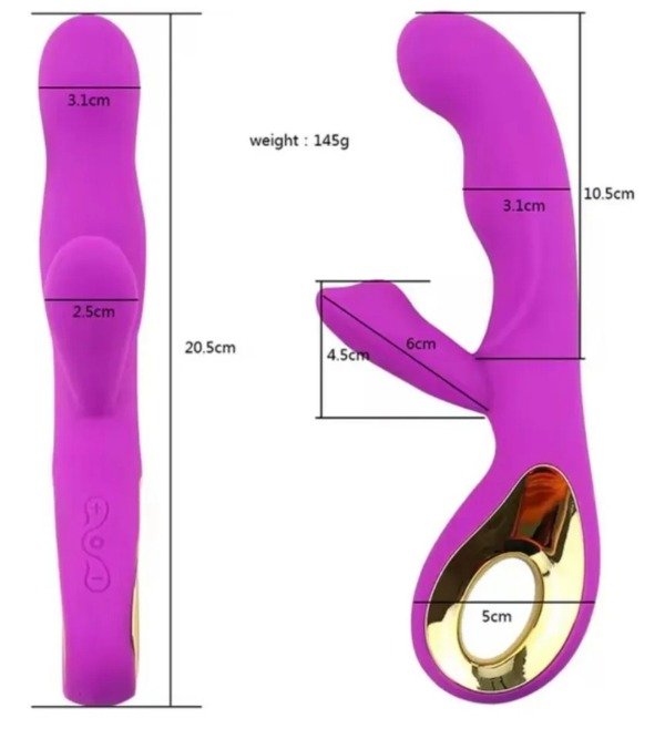 Producto - CONSOLADOR VIBRADOR DOBLE - 1