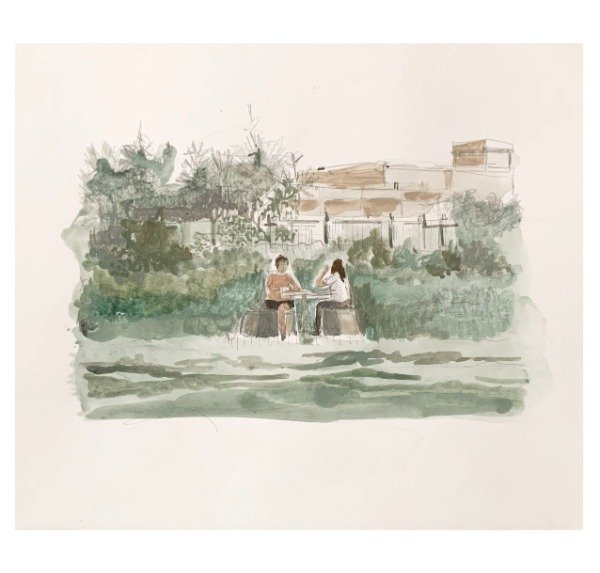Producto - Acuarelas plaza (vendida)