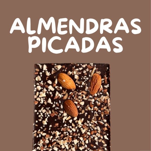 Producto - Semiamargo con Almendras Picadas - 0