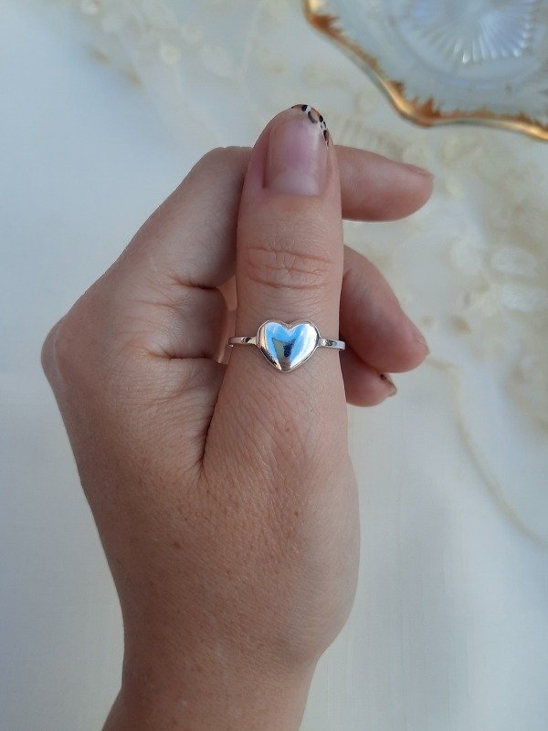 Producto - Anillo corazón inflado