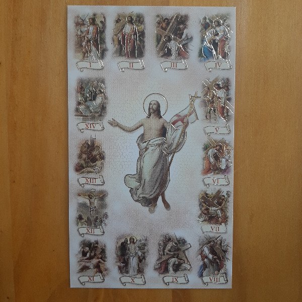 Producto - Estampa en oro Vía Crucis