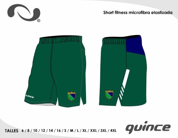Producto - PREVENTA Short Running Verde Hombre - 0