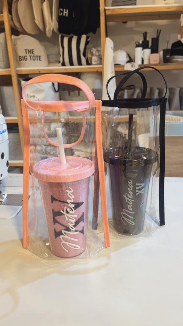 Producto - SET CRISTAL (VASO + BOLSA)