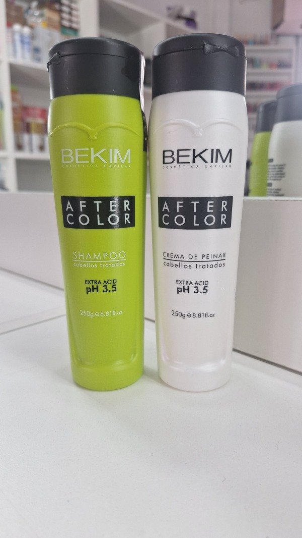 Producto - Shampoo y acondicionador after color