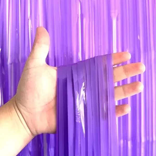 Producto - Cortina flúor color violeta