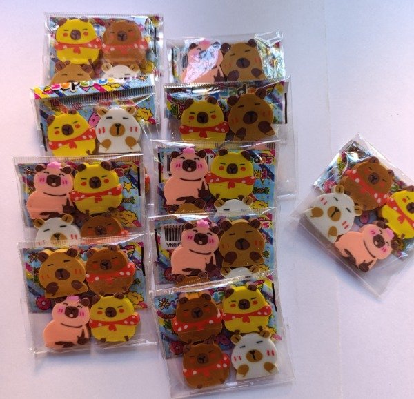 Producto - Goma Capibara Pack 4u - 0