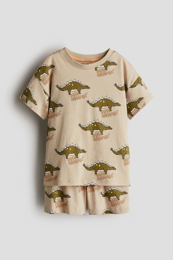 Producto - HyM. Pijama algodón dinos