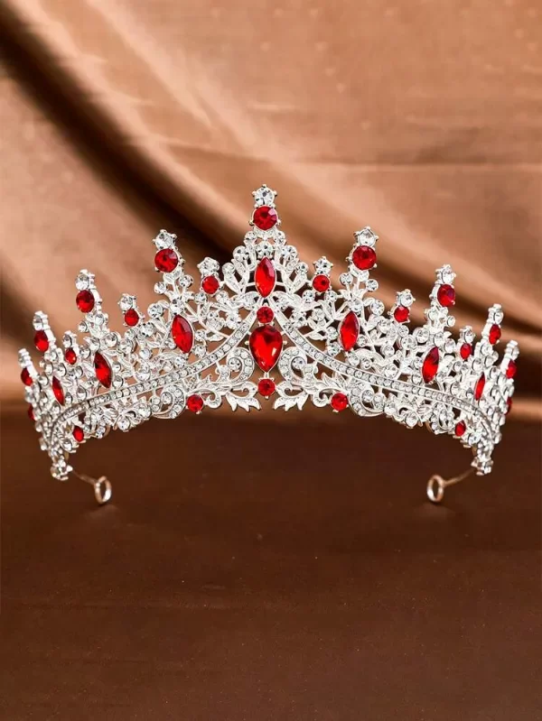 Producto - VINCHA METAL CORONA C/DIAMANTE EN CAJA X12PC 2166 - 1