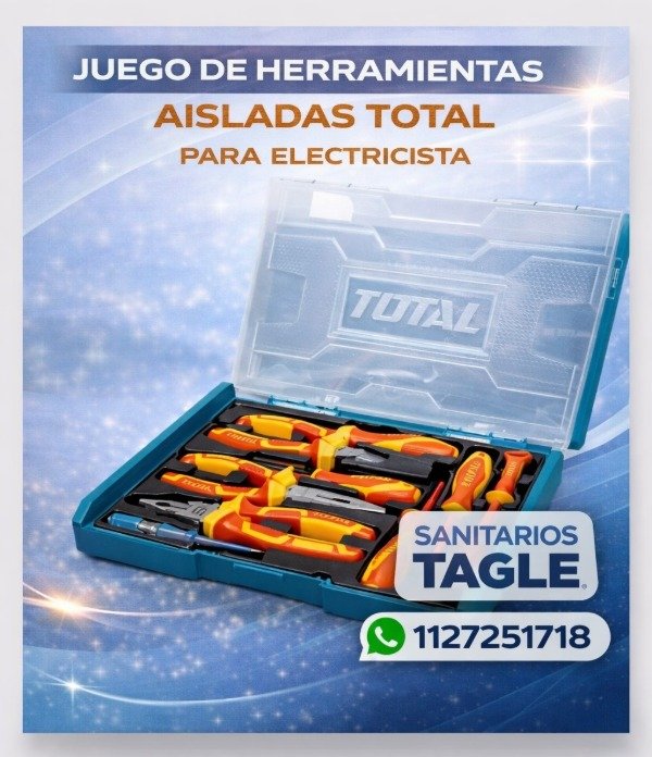 Producto - Juego De Herramientas Aisladas TOTAL 9 Piezas