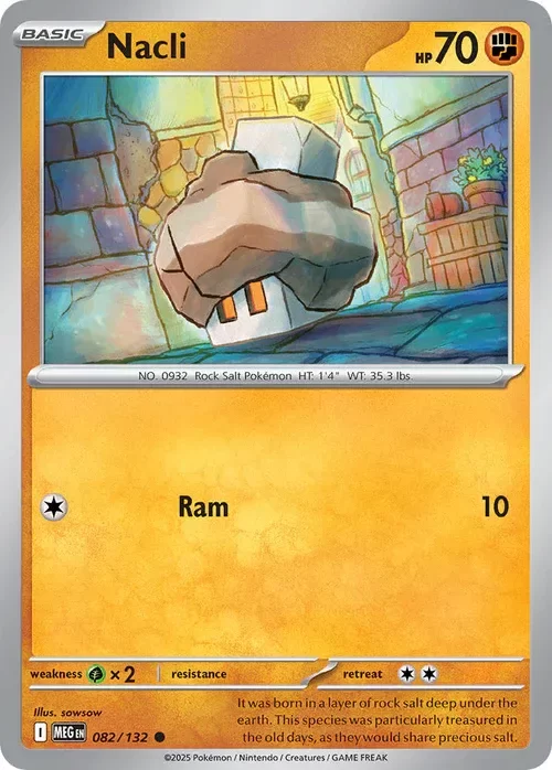 Producto - Nacli - 082/132 - Mega Evolution