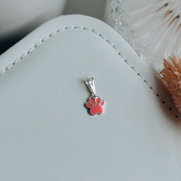 Producto - Dije Huella Laminado Plata 925